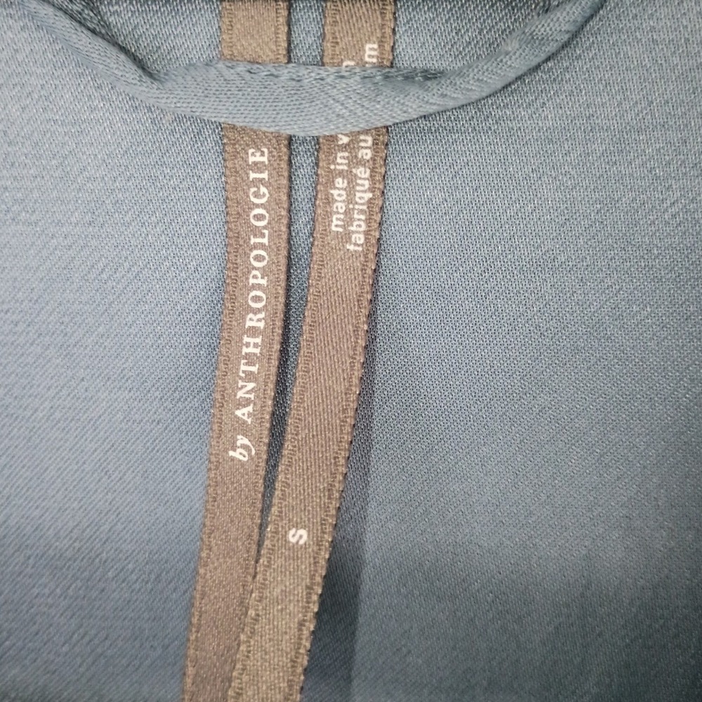 Abercrombie & Fitch Oversized Tunic‎ Shirt Womens XS Blue Button Front - Picture 5 of 12